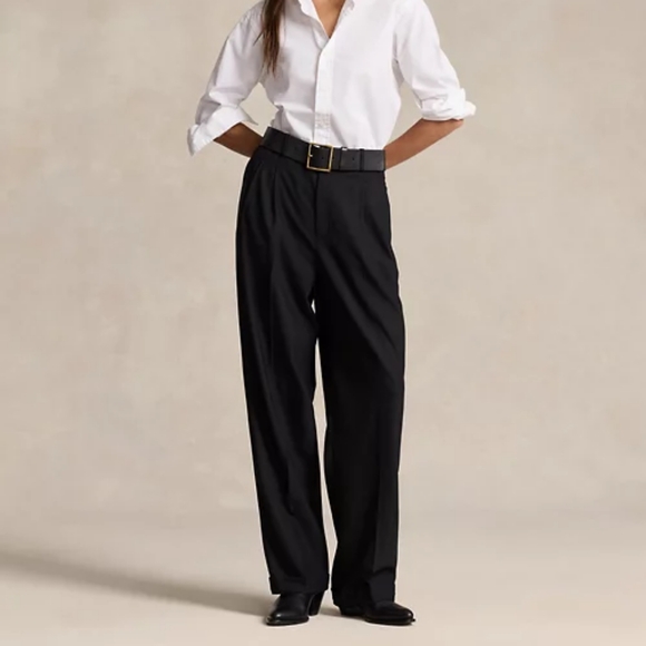 Ralph Lauren Pants - Ralph Lauren Pleated Trousers